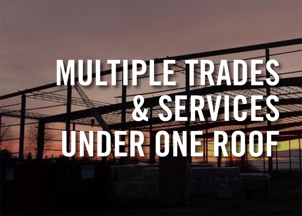 multiple trades and services under one roof